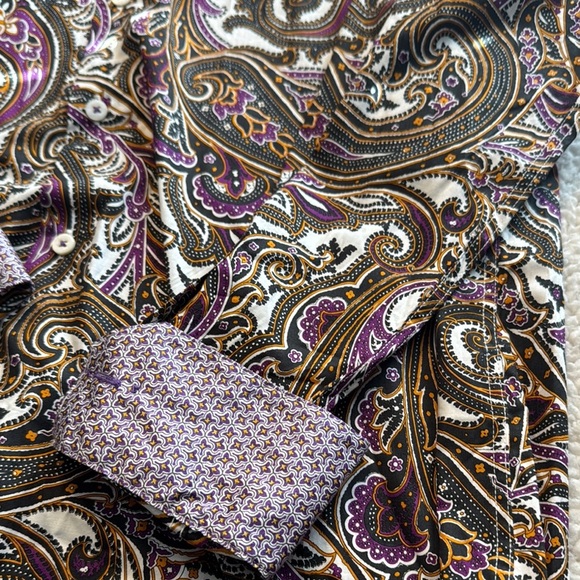 Bugatchi Multicolor Paisley Shirt - Picture 4 of 6